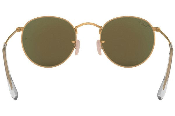 Ray-Ban Round Metal Flash Lenses RB3447 112/4L Polarized
