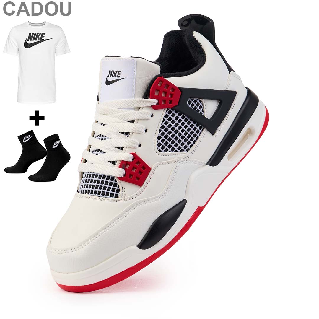 Ghete AJ Imblanite, White/Red
