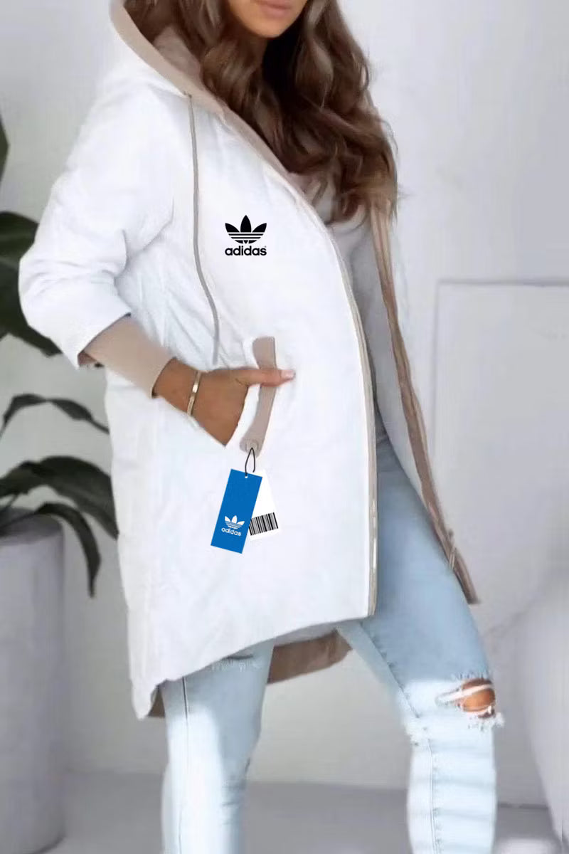 Geaca Adidas Dama Bej