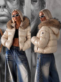 Geaca Moncler Crem