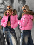 Geaca Moncler Pink