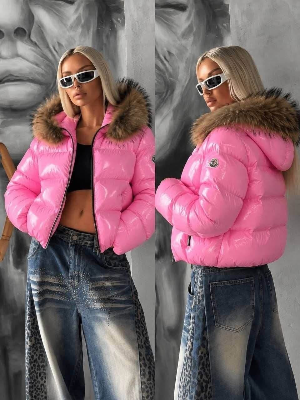 Geaca Moncler Pink